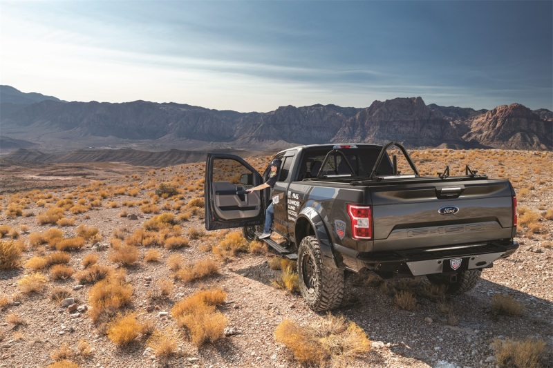 Ram 3500 Running Board - AMP Research - PowerStep Smart Series - Black - `19-`24